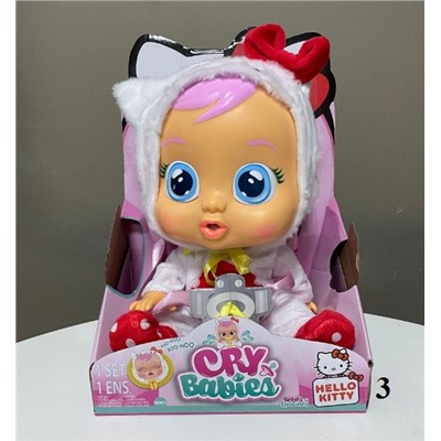 Настоящая новая плачущая кукла American CryBabie*s пользуется огромной популярностью за рубежом! Умеет издавать звуки, плакать и лить слезы. 30 см