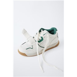 MULTI-PIECE HIGH-TOP SNEAKERS