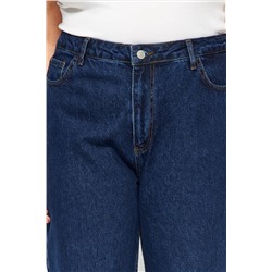 Indigo Yüksek Bel Geniş Paça Büyük Beden Wide Leg Jeans TBBAW23CJ00020