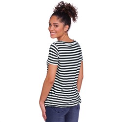 Damen T-Shirt im Streifen-Dessin