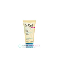Uriage Huile Lavante Peaux Sensibles 50ml Format Voyage
