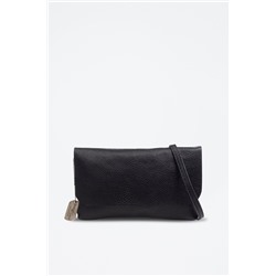 Bandolera de piel Aymavilles - Negro