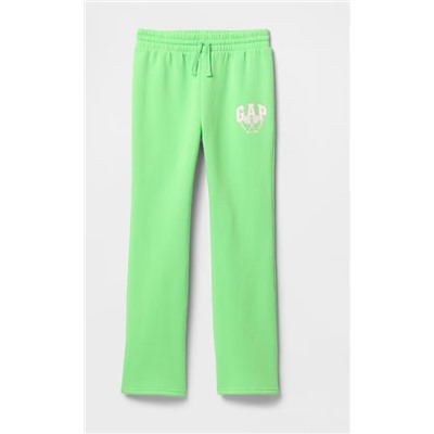 Kids Relaxed Gap Logo Bootcut Sweatpants