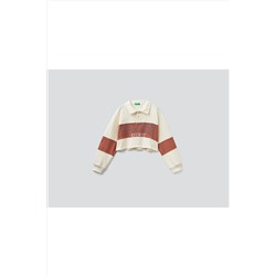 United Colors of Benetton California Baskılı Polo Yaka T-shirt 222A3BPDC300M-036
