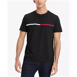 TOMMY HILFIGER Men's Big & Tall Tino Logo Short Sleeve T-Shirt