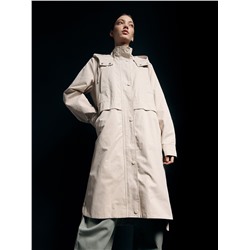 Parkajacke mit Kapuze