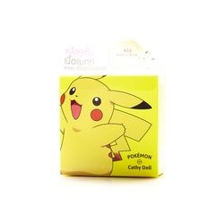 Тональное средство-кушон Pokemon Edition с контролем жирности кожи и фактором SPF50 PA+++ от Cathy Doll (оттенок cредне-бежевый) 15 гр / Cathy Doll AA Matte Powder Cushion Oil Control SPF50 PA+++ Pokemon Edition #24 Medium Beige 15g