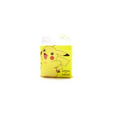 Тональное средство-кушон Pokemon Edition с контролем жирности кожи и фактором SPF50 PA+++ от Cathy Doll (оттенок cредне-бежевый) 15 гр / Cathy Doll AA Matte Powder Cushion Oil Control SPF50 PA+++ Pokemon Edition #24 Medium Beige 15g