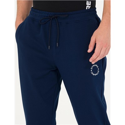 Lacivert New Slim Fit Eşofman Altı