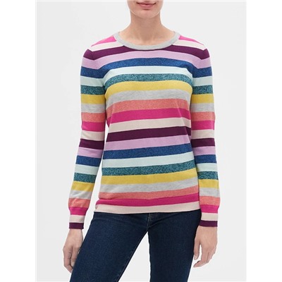Pattern Crewneck Sweater