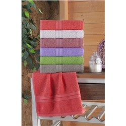 Binnur Home Renato 40x70 Cm 6'lı El Ve Yüz Havlusu Pamuklu 153-90-197