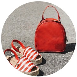 AB. ZAPATOS • 408 • ROJO- BLANCO+AB.Z · Pelle · mochila NAPA (630)