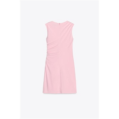 DRAPED SHORT DRESS