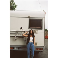 Z1975 HIGH-WAIST BAGGY PAPERBAG JEANS