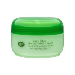 Увлажняющий крем для всех типов кожи лица с огурцом от Boots 100 гр / Boots Cucumber Moisturising Cream 100g