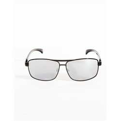 MENS RECTANGULAR METAL SUNGLASSES