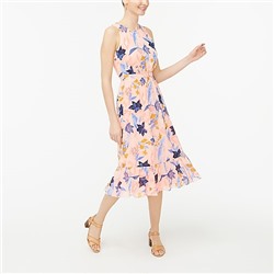 Crinkle tiered midi dress Item AK932
