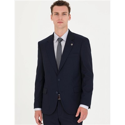 Lacivert Slim Fit Takım Elbise