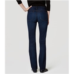 Tall modern Straight leg jeans in dark stonewash