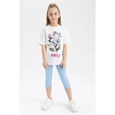 Defacto Kız Çocuk Kapri Boy Tayt J0128A623SM