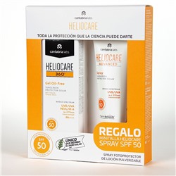 Heliocare 360 Gel Oil-Free SPF 50 50 ml PACK Regalo Heliocare Spray Advanced 75 ml