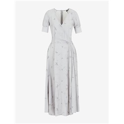 PRINTED CREPE DRESS