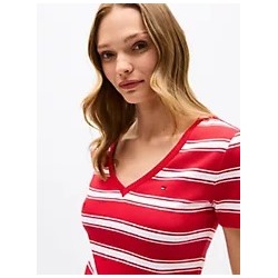 V-Neck Stripe Favorite T-Shirt