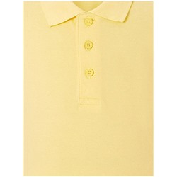 Yellow Short Sleeve School Polo Shirts 2 Pack