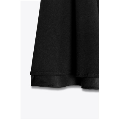 VOLUMINOUS SHORT DRESS