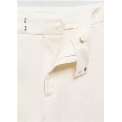 Pantalón traje lino