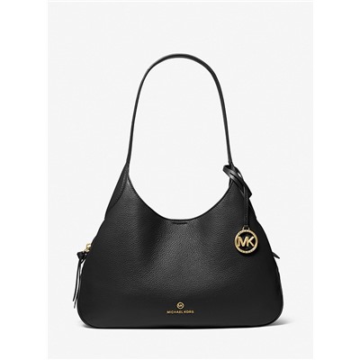 MICHAEL MICHAEL KORS Kelsey Large Pebbled Leather Shoulder Bag