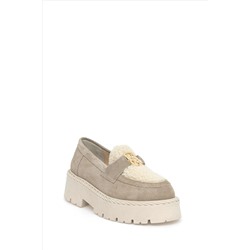 Kadın Bej Loafer