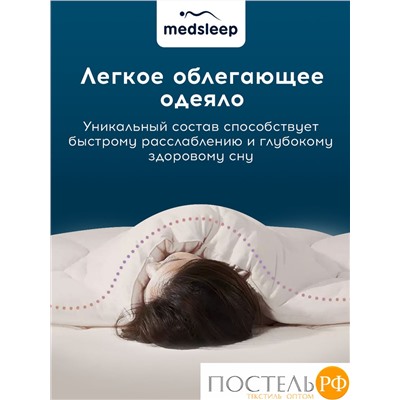 MedSleep HIMALAYAS Oдеяло 175х200, 1пр,хлопок/шерсть/микровол.