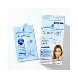 Японская крем-сыворотка с скваленом акулы 10 gr / Squalane Serum Snowgirl 10 gr