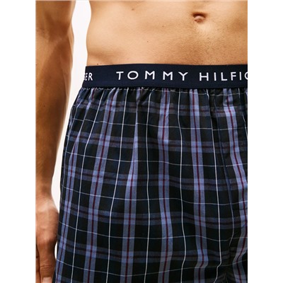 Tommy Logo Woven Boxer 3-Pack