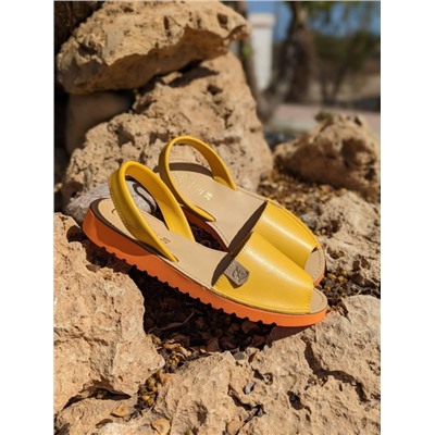 AB.ZAPATOS · 3201 ocra+Pelle 21-20 (370) amarillo