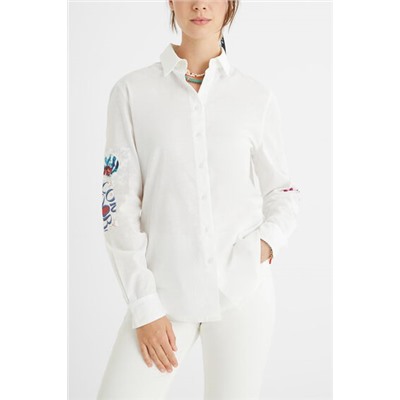 Camisa patch flores