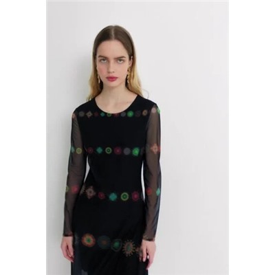 Vestido doble capa tul