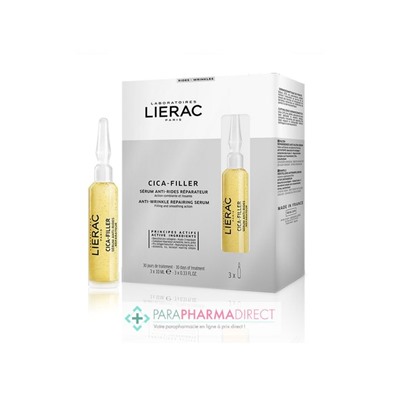 Lierac Cica-Filler Sérum Anti-Rides Réparateur 3x10ml