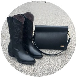 TEKILA 7000 negro+Ab.Zapatos PELLE Milan (930) АКЦИЯ