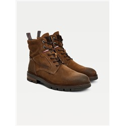 TOMMY HILFIGER PADDED SUEDE BOOT