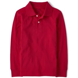 The Children’s Place  Boys Uniform Soft Jersey Polo - Nautico