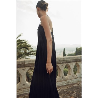 ZW COLLECTION PLEATED MIDI DRESS