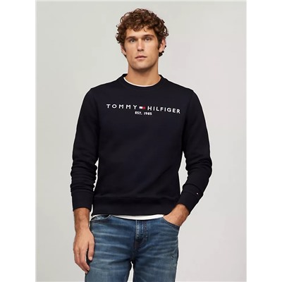Embroidered Tommy Logo Sweatshirt
