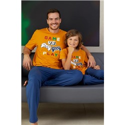 Siyah İnci Pamuklu Kısa Kollu Pijama Takım 23109314