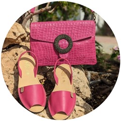 AB. Zapatos 320 FUXIA+PELLE 1603 FUXIA АКЦИЯ