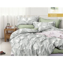 Постельное белье Зима-Лето из поплина с окантовкой ЗЛПО29-1470