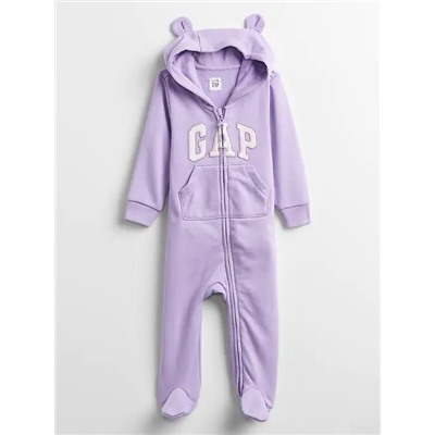 Baby Gap Logo Hoodie One-Piece