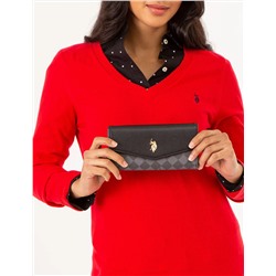DIAMOND LARGE FLAP WALLET