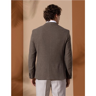 Kahverengi Spor Blazer Ceket